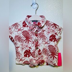 Vince Camuto tropical girl matching set size 3T